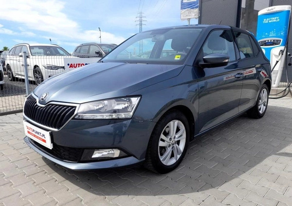 Skoda Fabia cena 53900 przebieg: 88231, rok produkcji 2021 z Toszek małe 172